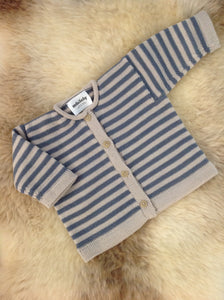 Mihi Baby Striped Cardigan 20IS